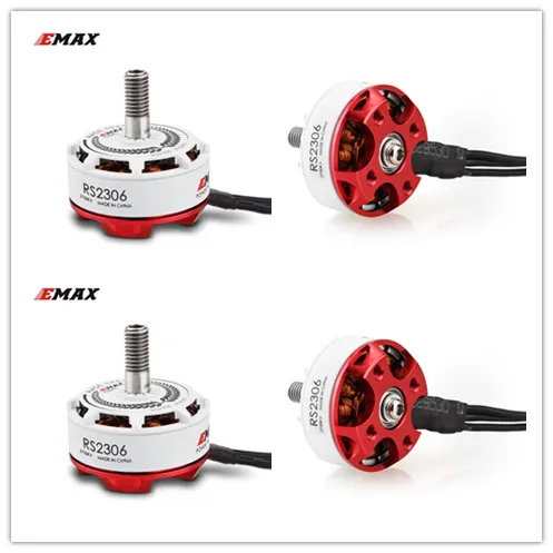 4 шт./лот EMAX RS2306 2400KV 2550KV 2750KV двигатель для FPV RACER Quadcopter Kvadrokopter RC беспилотный самолет
