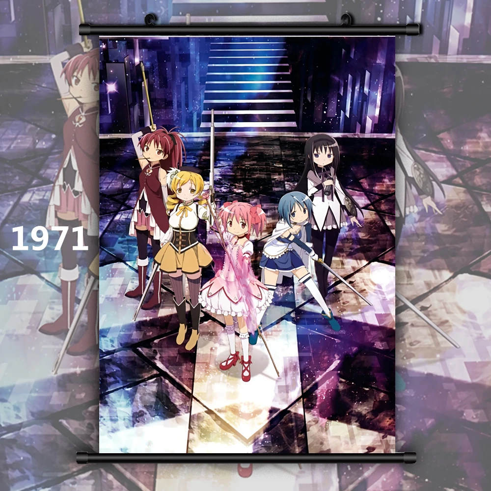 Puella Magi Madoka Magica Аниме Манга плакат в рулоне A