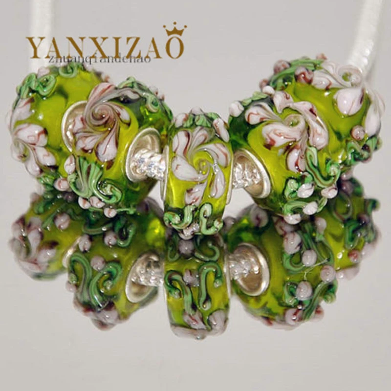 YANXIZAO 2019 Новые DIY бусины для изготовления ювелирных изделий Браслет Fit Pandora