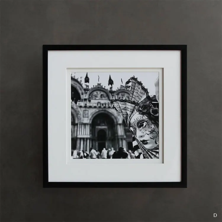 Nordic / expression import original minimalist B &amp W Photography decorative painting charm Apennine 6 | Женская одежда