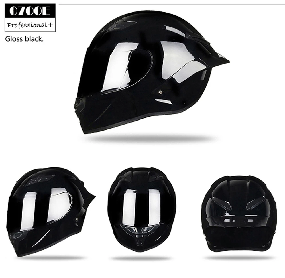 Каск, полнолицевой мотоциклетный шлем, гоночный шлем, DOT approved Cascos para moto, ciclista Capacetes para moto