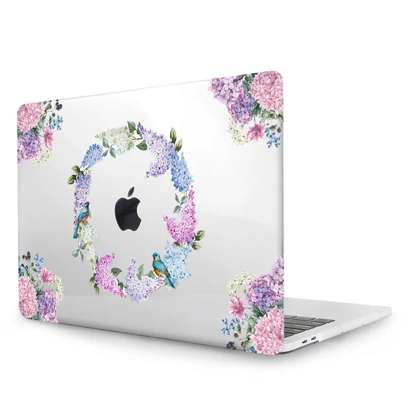 MB05 Чехол MTT с цветами и бабочками для Macbook Air Pro 11 12 13 15 retina, Жесткий Чехол для mac book 13 дюймов, чехол для ноутбука a1989 - Цвет: MB05