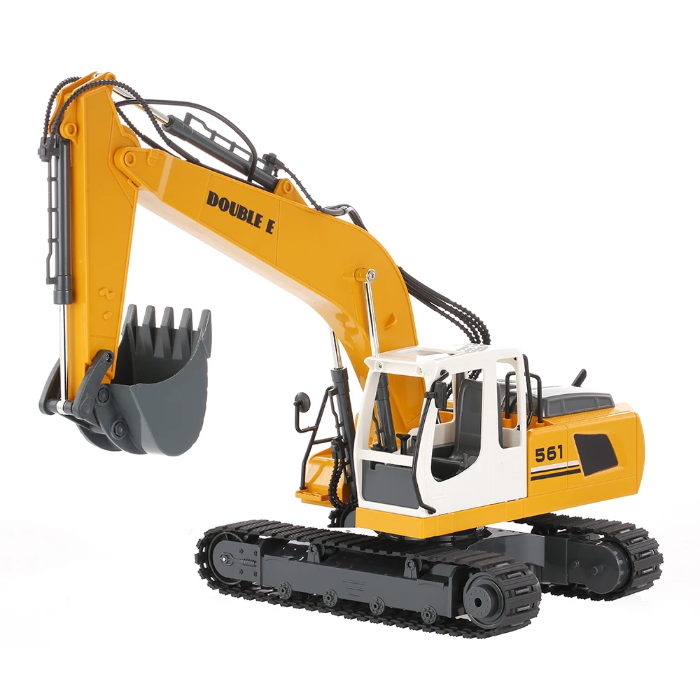 1:16 RC Escavator Автомобиль 2 4 ГГц 3 + сплав инструмент Инженерный пульт дистанционного