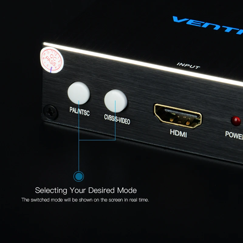 Vention HDMI к RCA/AV адаптер К AV S-Video R/L аудио конвертер 720 P 1080 для ПК PS3 Xbox HDTV VCR DVD RCA |