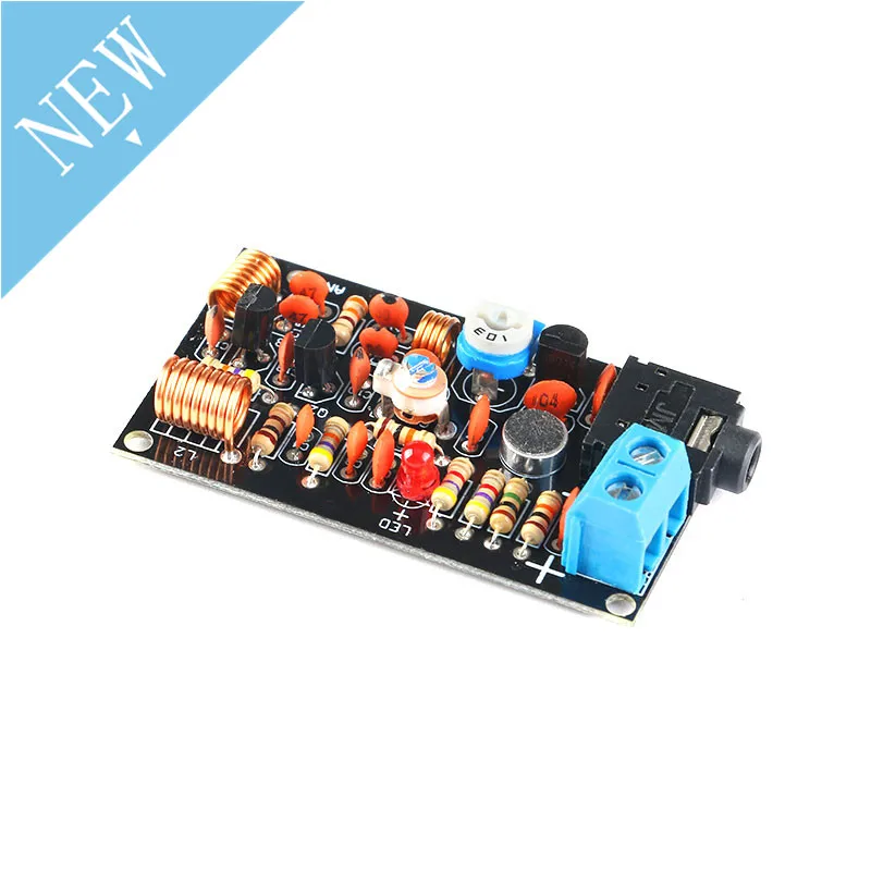 Модулятор частоты FM беспроводной микрофонный модуль 85-115 МГц комплект сделай сам