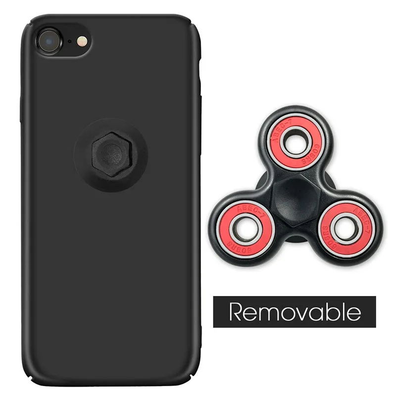 Для iPhone 7 с Спиннеры игрушка ультра тонкий матовый ПК Жесткий Чехол для телефона