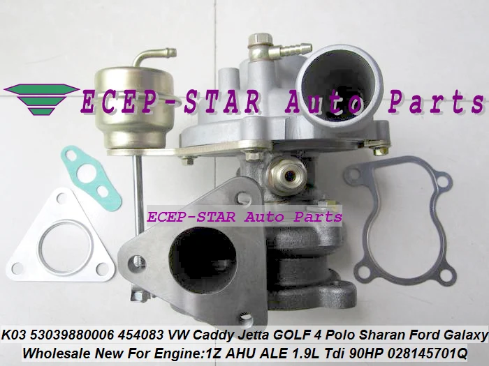 K03 454083 0001 53039880006 028145701J турбо для Seat Alhambra Ibiza Cordoba Toledo Jetta 3 Passat B4 Polo AHU ALE 1.9L|turbo piping|turbo vw