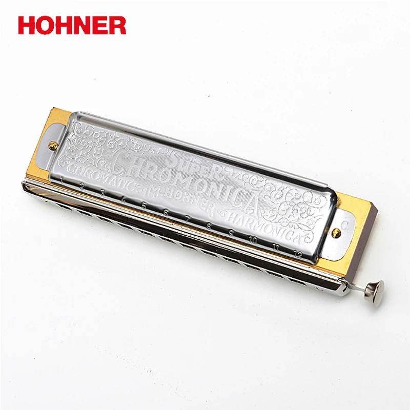 Hohner 270 Хроматическая губная гармоника супер хромоника 12 отверстий арфа рот орган Ключ C Музыкальные инструменты перламутровый гребень латунь камыша