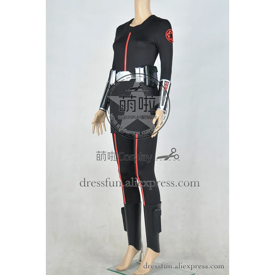 Костюм для косплея Звездные войны мстители имперский Инквизитор Баррисс офи