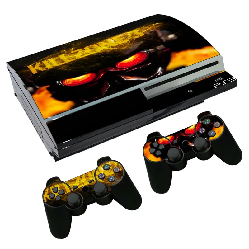 Наклейка Killzone 3 для PS3 Fat PlayStation консоль и контроллеры Skins виниловая