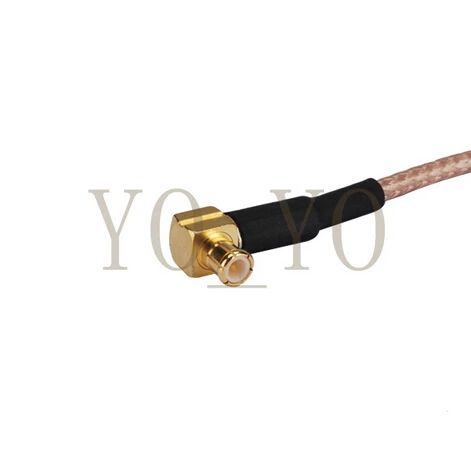 Новое поступление радиочастотный адаптер штекер mcx правый угол SMA для женщин