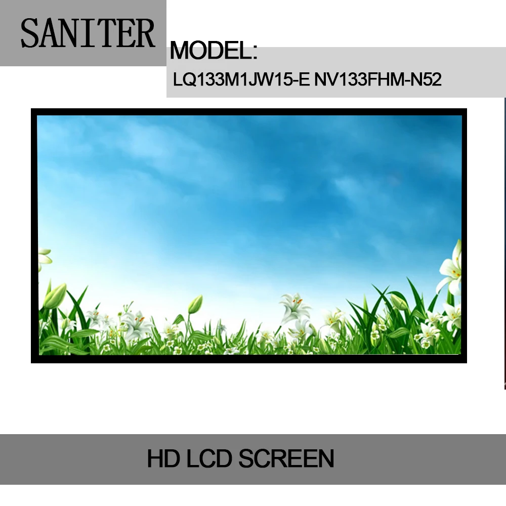 SANITER применяются к IdeaPad 710S 13ISK ЖК дисплей экран LQ133M1JW15 E NV133FHM N52 N6A LP133WF4 SPB1 A1 B133HAN05.5.