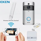 Умный дверной звонок EKEN V5 с Wi-Fi, беспроводной IP-звонок с ночным видением для домашней системы безопасности, звонок для мобильного телефона, домофон