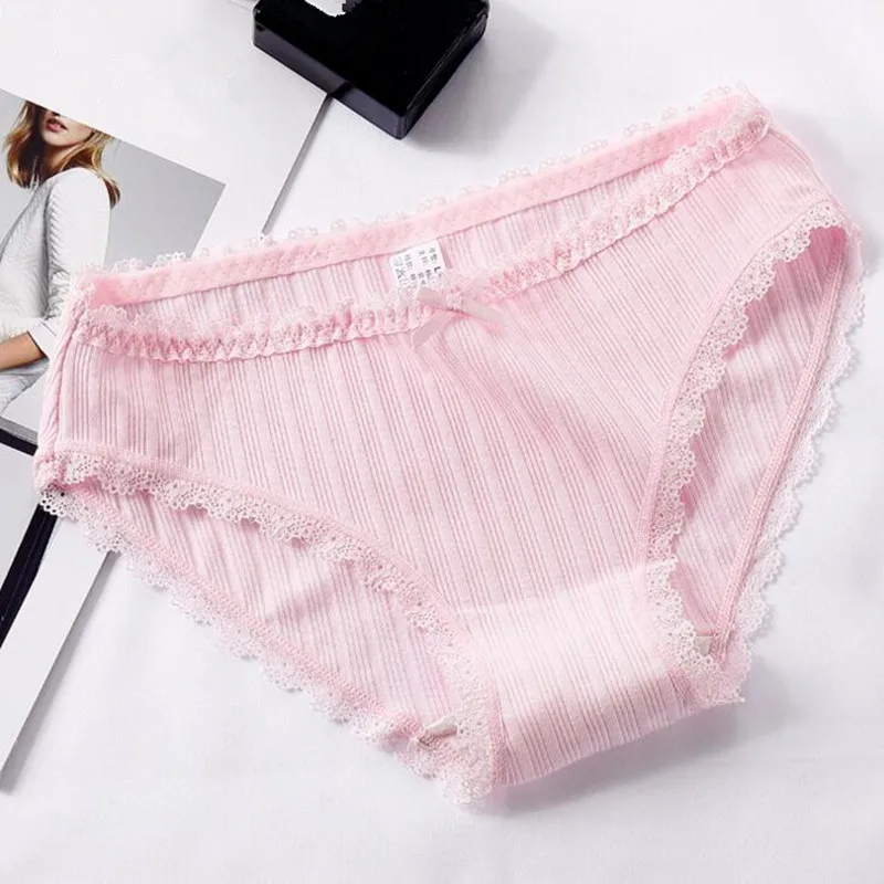 2019 Hot Sale Sexy Lace Cotton Women Seamless Underwear Pantie T Panties G String Women's Briefs Lingerie Tanga Thong For Woman |