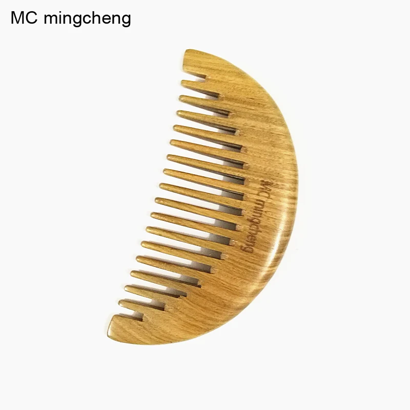 

MC Brand New Small Wooden Comb Green Sandalwood Comb Hair Brush Styling Tools Hair Care Comb For Hair Combs Hair Care & Styling