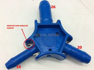 Бесплатная доставка, инструменты для сантехники, отверстие развертки 16 мм20 мм26 мм, PEX-al-PEX калибратор для сантехнических труб в Китае, фитинг для труб
