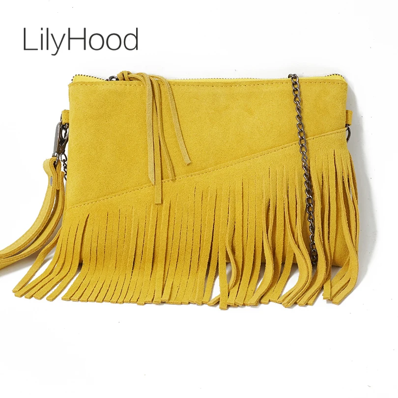 LilyHood 2018 натуральная кожа сумка на плечо для женщин модная женская летняя