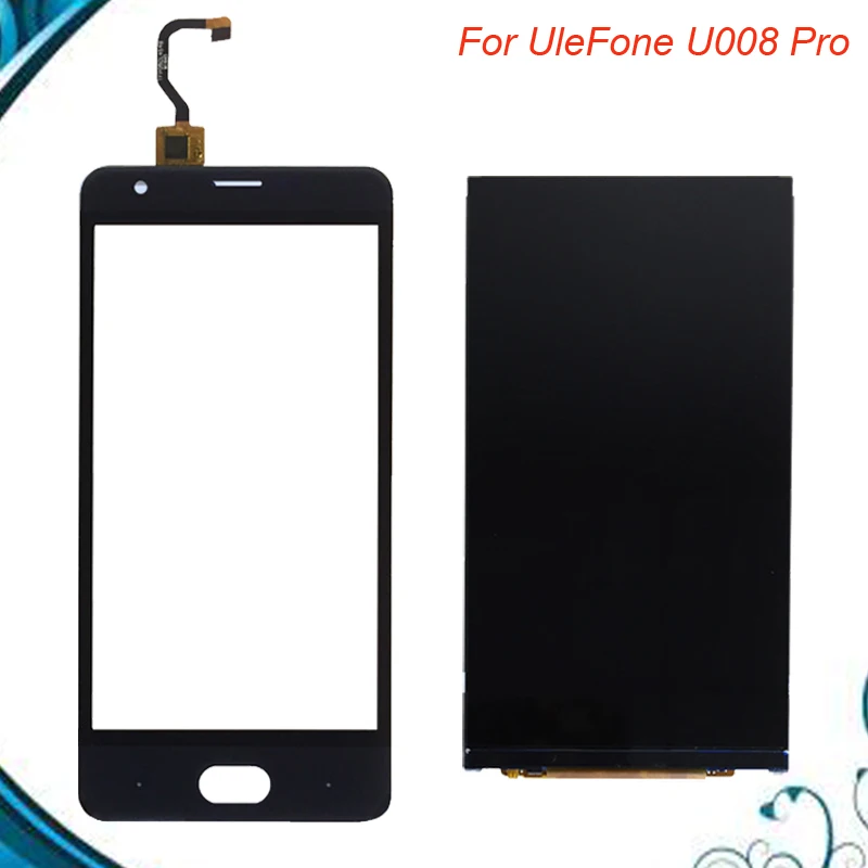 100% хорошо работает для UleFone U008 Pro ЖК дисплей + сенсорный экран протестированный OK