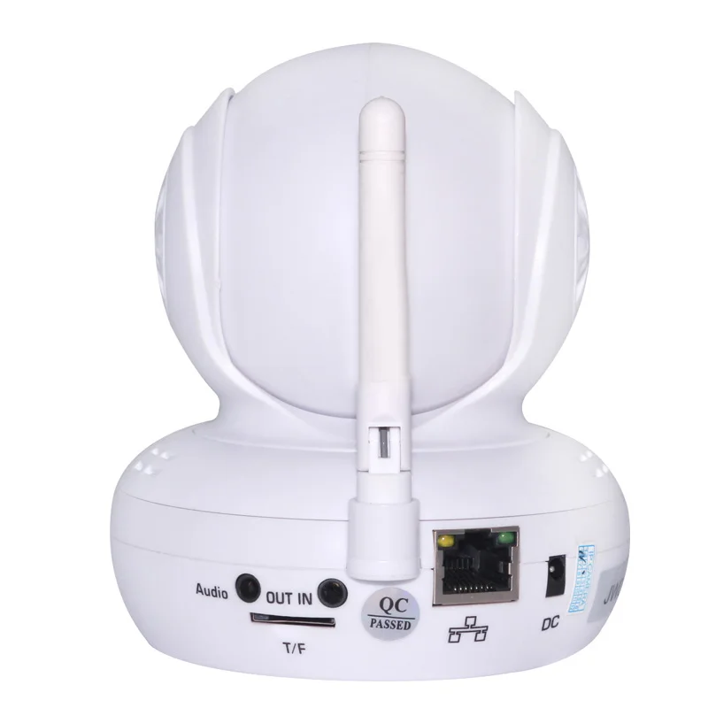 720 P HD 1.0 MP TF SD Карточки Ик Крытый ONVIF Безопасности IP Интернет-Камера Двойное Аудио