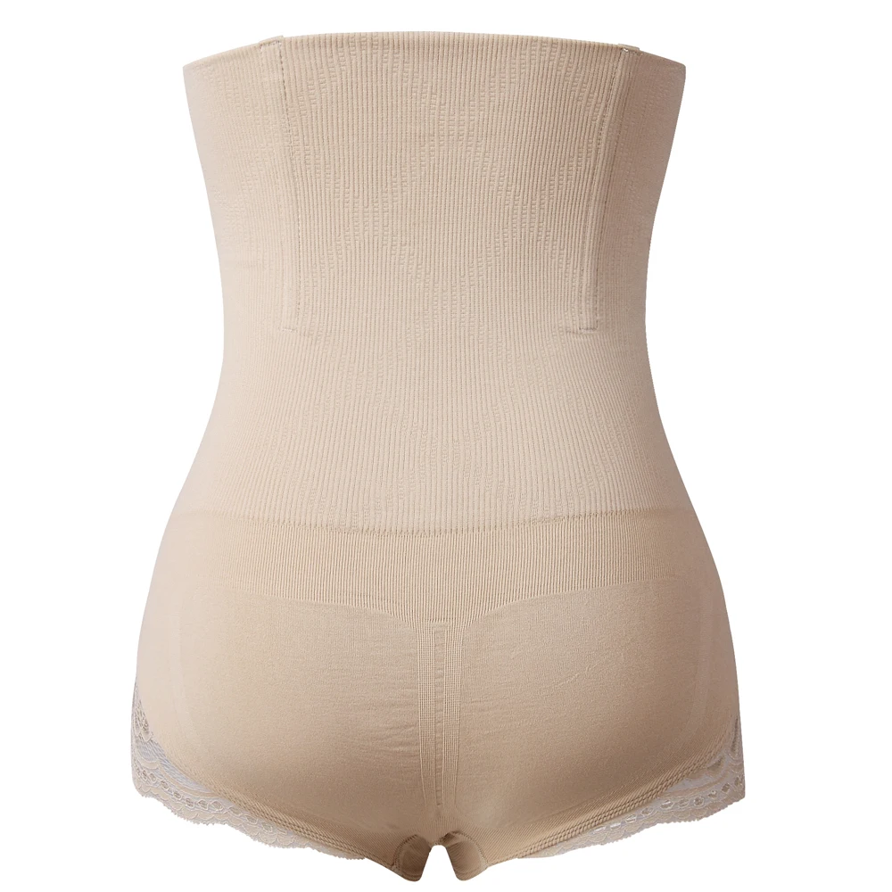 С высокой талией трусики с кружевами трусы body shaper нижнее белье Панталоны Талия
