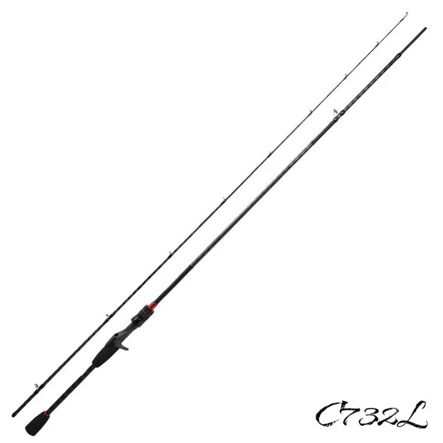 Красный TSURINOYA хакер 2,04 м 2,2 м 2,28 м литье/спиннинг удочка MF Action UL L ML m MH Vara De Pesca палка Бас Удочка Olta - Цвет: Красный