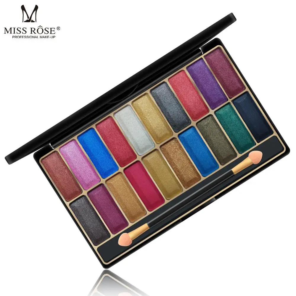 MISS ROSE тени для век Палитра 7 цветов матовый блеск телесный основа Макияж