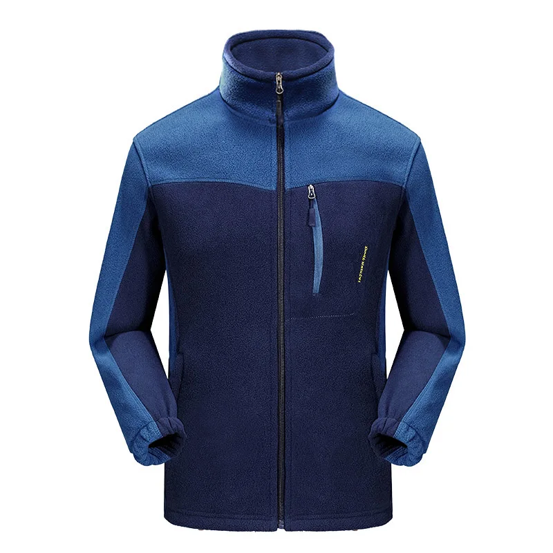 dark blue Новая брендовая одежда, куртки для мужчин, повседневная весенняя куртка, Модная приталенная верхняя одежда, флисовые мужские куртки и пальто со стоячим воротником, M-5XL - Цвет: dark blue