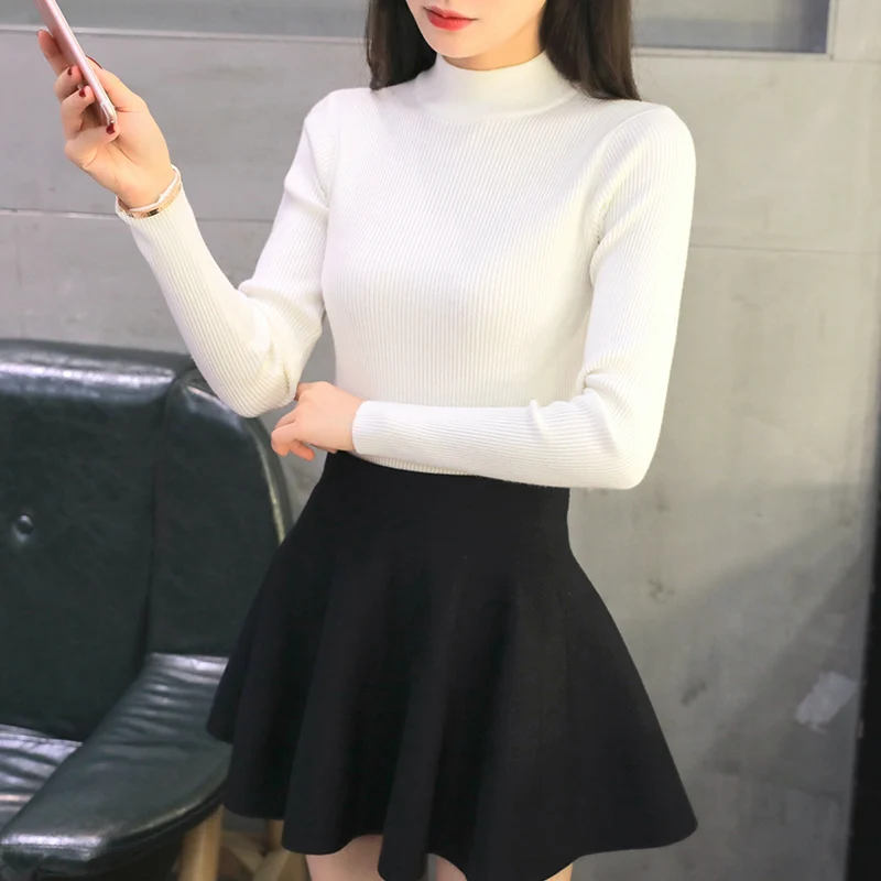 

turtlenecks women's pullover korean sweater female winter 2020 top women sweaters Pullover sweater for women Women's turtleneck