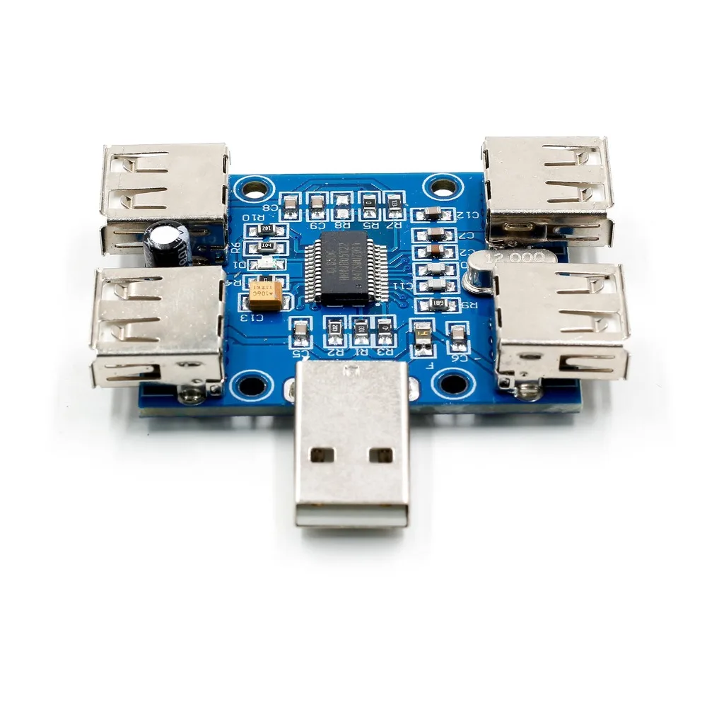 DC 5 В usb-хаб USB2.0 концентратор 4 Женский USB плата расширения Модуль Diy Электронный