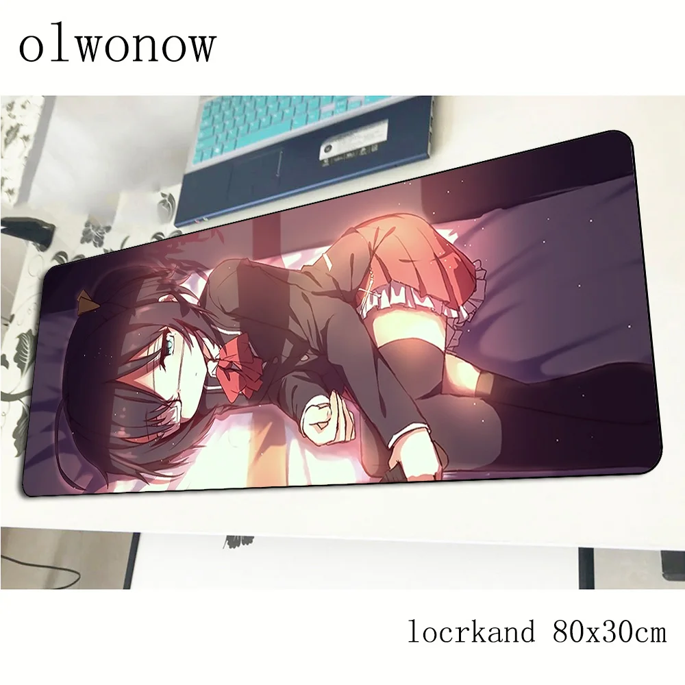 Chuunibyou demo koi ga shitai коврик для мыши 80x30 см игровой геймер персональный компьютерный