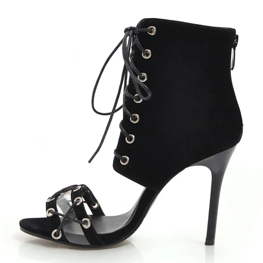 Женские босоножки на высоком каблуке Дамские сандалии-гладиаторы женские