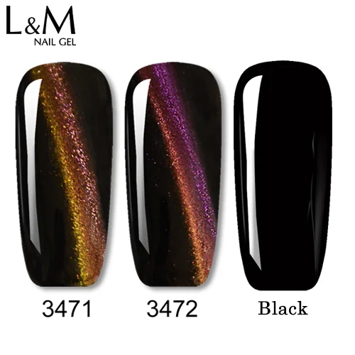 3 шт ibdgel 5D волшебный Хамелеон кошачий глаз гель лак для ногтей DIY узор УФ светодиодный гель лак для ногтей - Цвет: 3471 3472 090