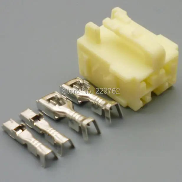 Shhworldsea 4/10/50/100 комплектов 4-контактных автомобильных проводов harnes female разъем для