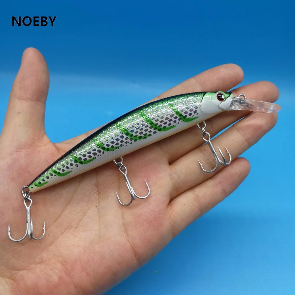 11 см/36 г NOEBY ABS NBL9448 Тонущая приманка гольян бас Щука Walleye форель пластик Рыбалка