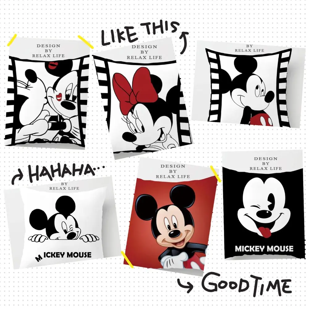 Подушка cojin с изображением Микки Мауса|Подушка| |