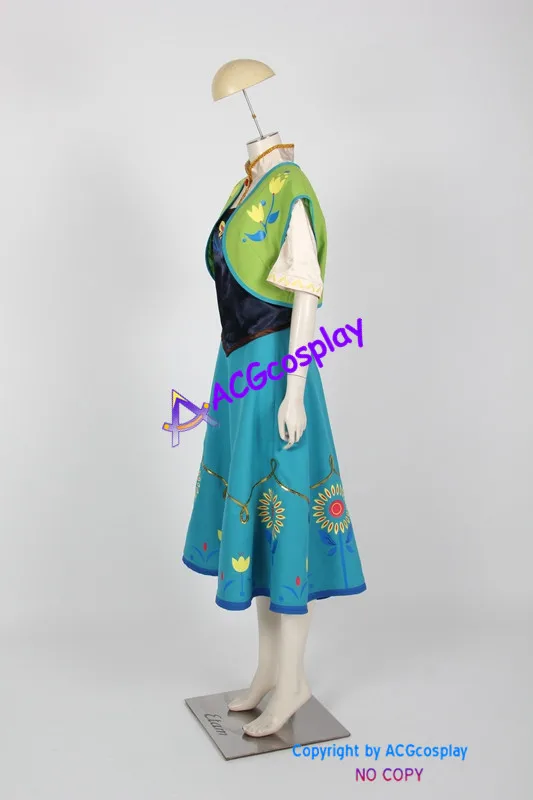 ACGcosplay костюм Анны для косплея юбка платье |