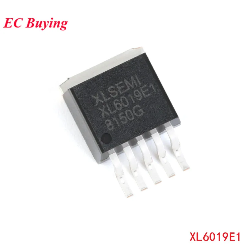 10 шт. оригинальный SMD XL6019E1 TO263 5 понижающий преобразователь постоянного тока чип 180