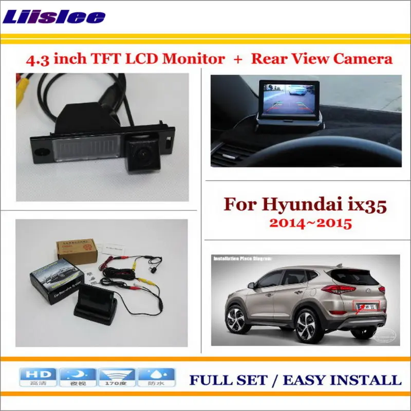 

Auto Camera For Hyundai ix35 2014-2015 In Car 4.3" Color LCD Monitor Rear Back Up Camera Park Parking System