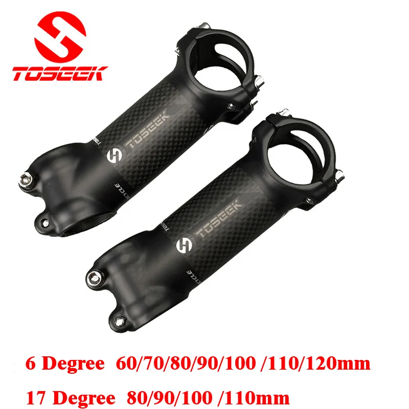 Toseek Mtb/Шоссейный велосипед алюминиевый углеродный стержень в коробке настоящий