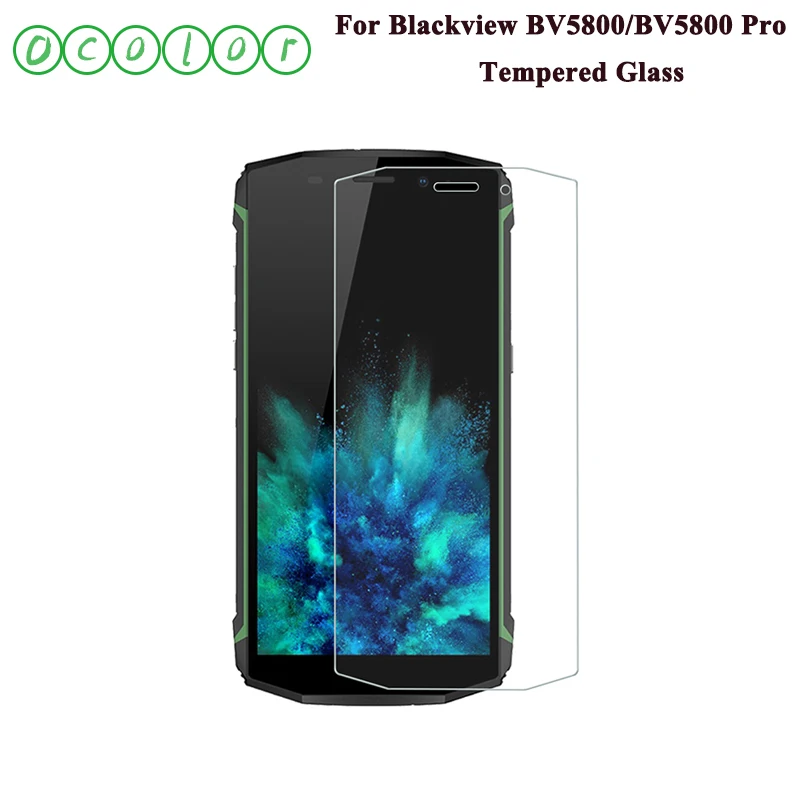 Ocolor для Blackview BV5800 закаленное стекло 5 ''защита экрана ударопрочный 9H Замена Pro