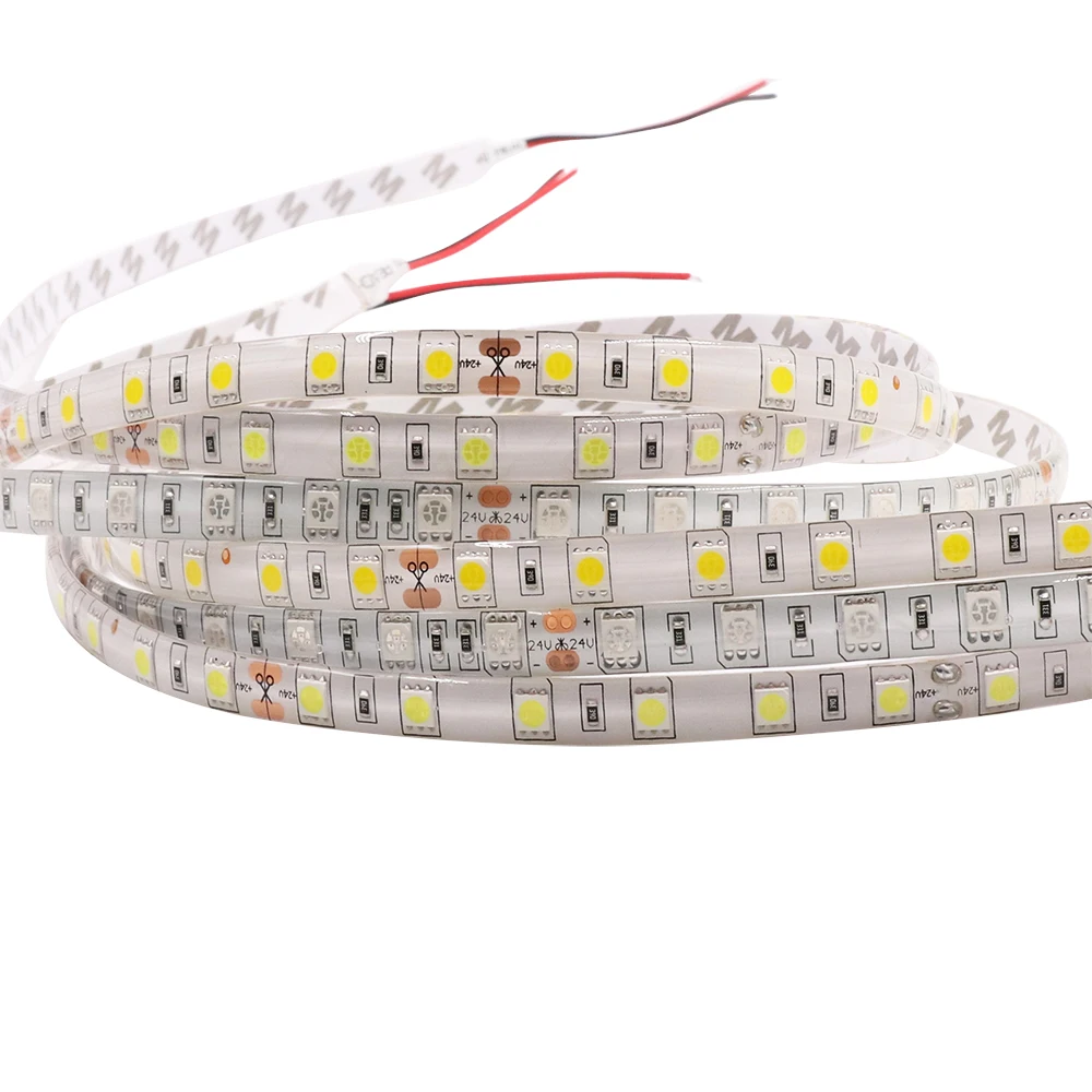Гибкая светодиодная лента 24 В 12 5050 5 м светодиодов 60 светодиодов/м|5m 300leds|led strip 505024v