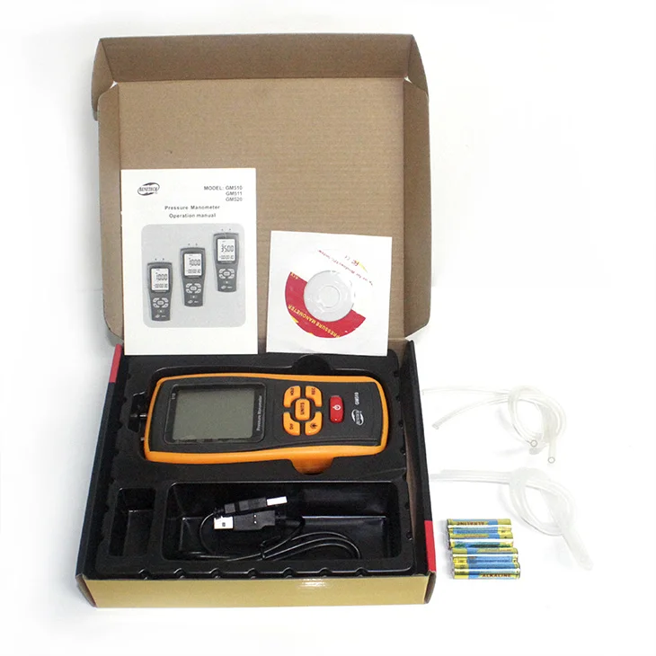 Benetech цифровой gm510 USB Интерфейс Давление манометр измерительных приборов