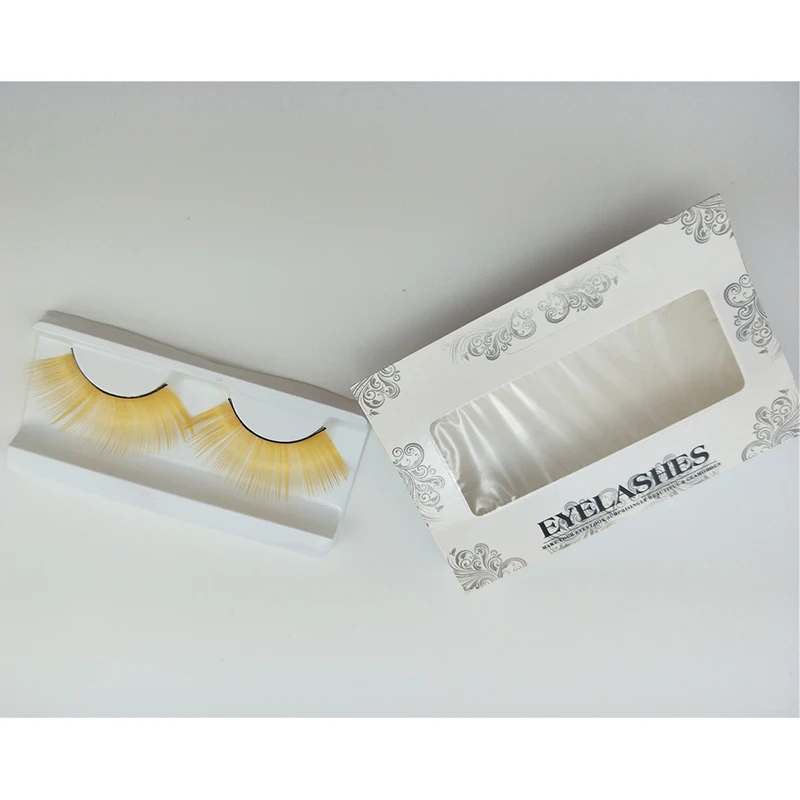 Красочные накладные ресницы длинные преувеличенные костюмы вечерние