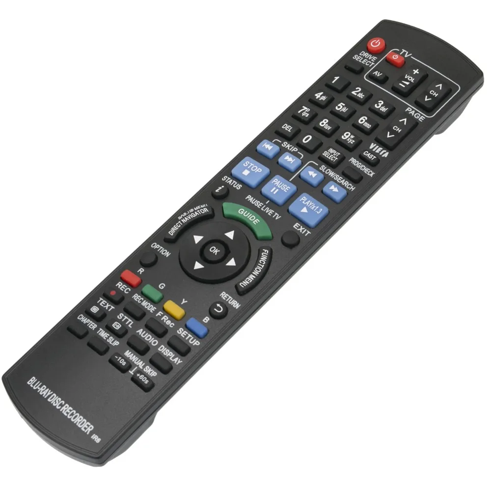 Новый пульт дистанционного управления N2QAYB000475 подходит для Panasonic DMRXW380 DMRXW385 Blu-Ray Disc