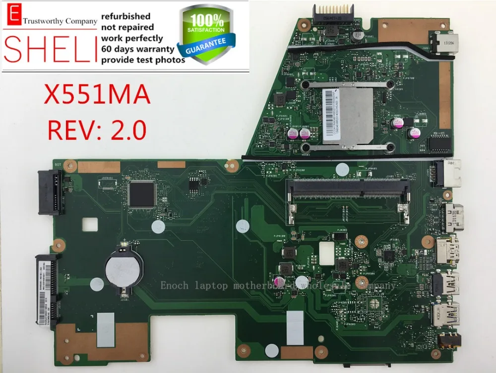 Материнская плата X551ma для Asus Rev2.0 X551 материнская в магазине MOUGOL. | Компьютеры и