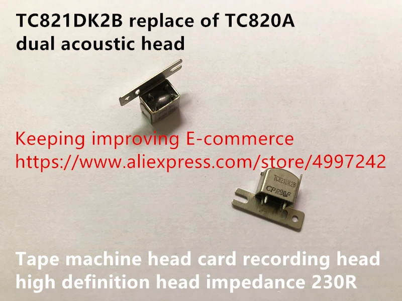 TC821DK2B Замена TC820A двойной акустической головки ленточная машина головная карта
