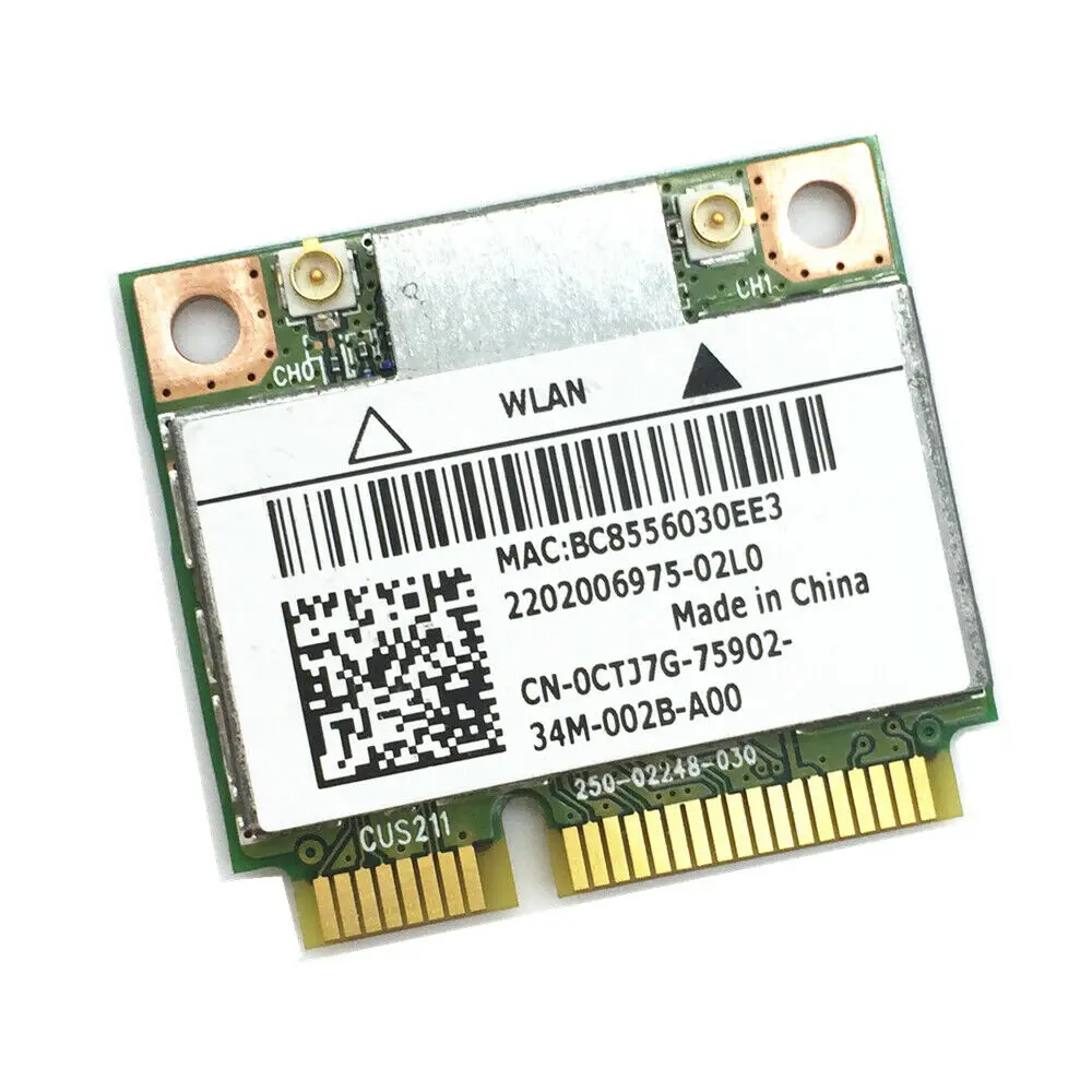 Для сетей Bigfoot 2 4G 5G WLAN card Killer N1202 AR5B22 Двухдиапазонная N + BLUETOOTH BT беспроводная WIFI