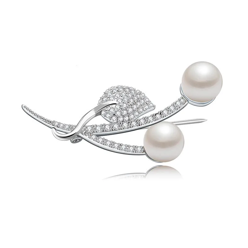 Женская Брошь необычные ювелирные изделия Настоящее серебро очаровательные