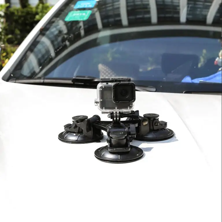 Присоска для окна автомобиля для GoPro Hero 8 7 5 6 Black Session Xiaomi Yi 4K Sjcam M10 Sj8 Eken H9 для Go Pro Hero 7 аксессуар - Цвет: Size L