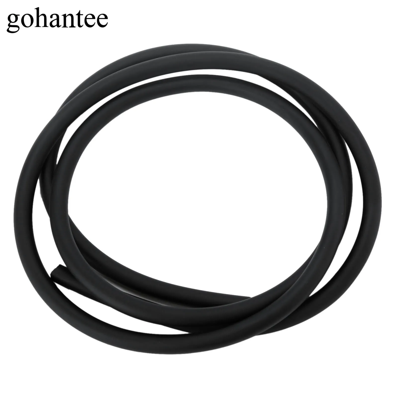 

gohantee Black 1M Natural Latex Rubber Tube Elastica Bungee for Hunting Slingshot Catapult 3mmX6mm 3060 Sling Rubber Bands Tubes